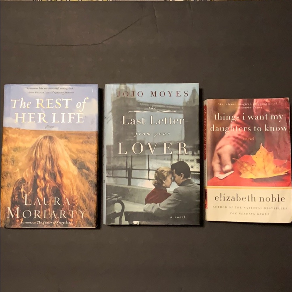 3 books 📚 ♥️